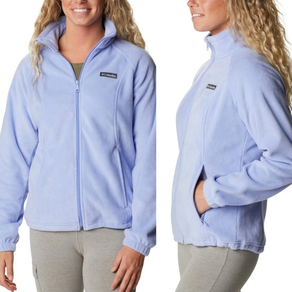 Columbia Jackets & Blazers - Columbia Benton Springs Full Zip Fleece Jacket in Serenity Size